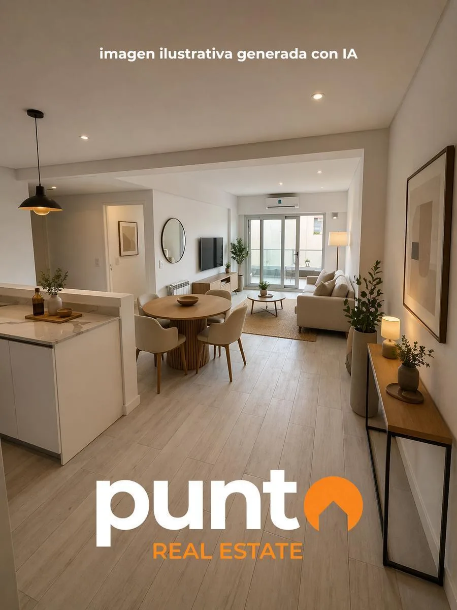 2-room new build, long balcony