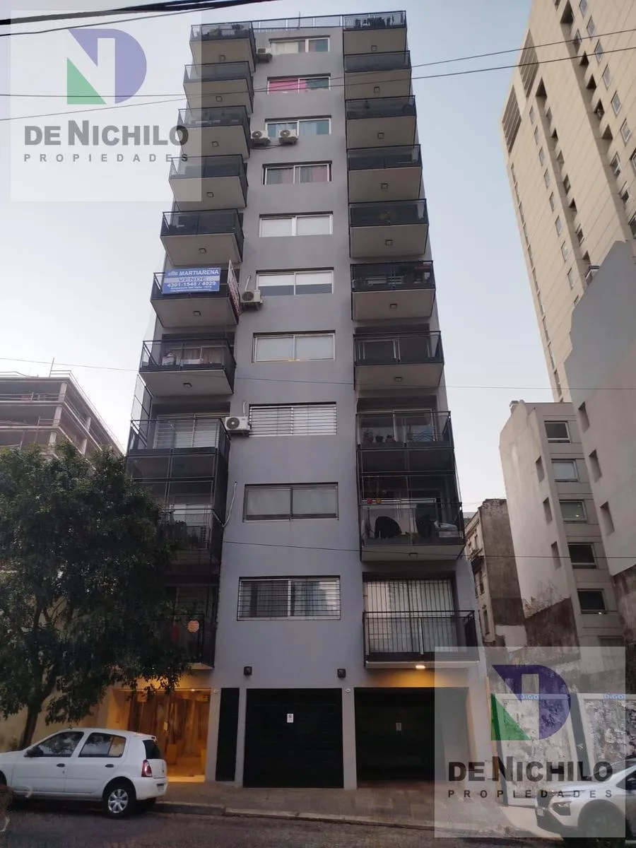 Studio dividido com varanda