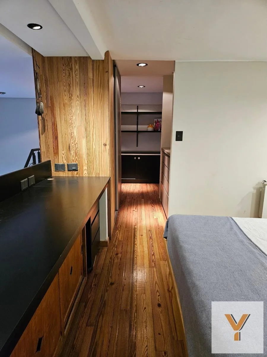 High-floor north-facing balcony