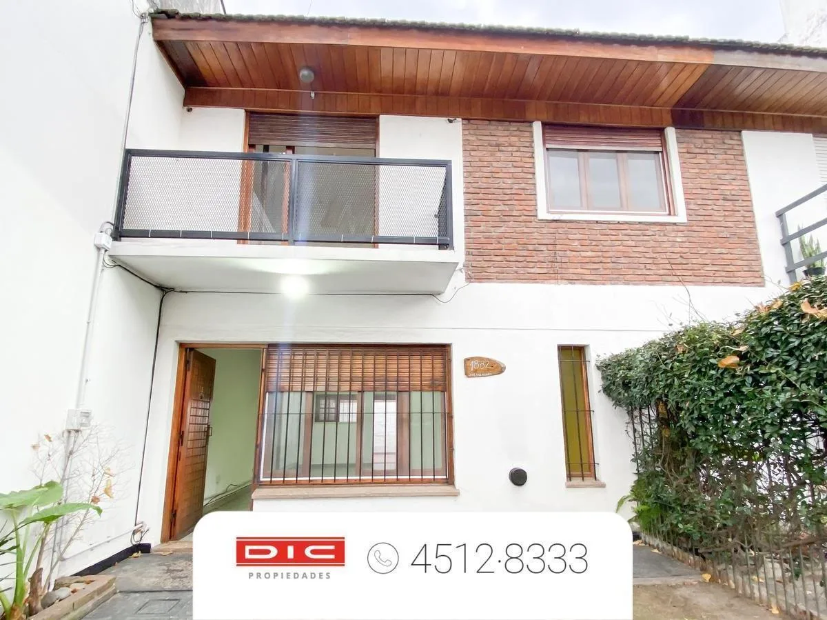 Duplex 3BR, garden and grill