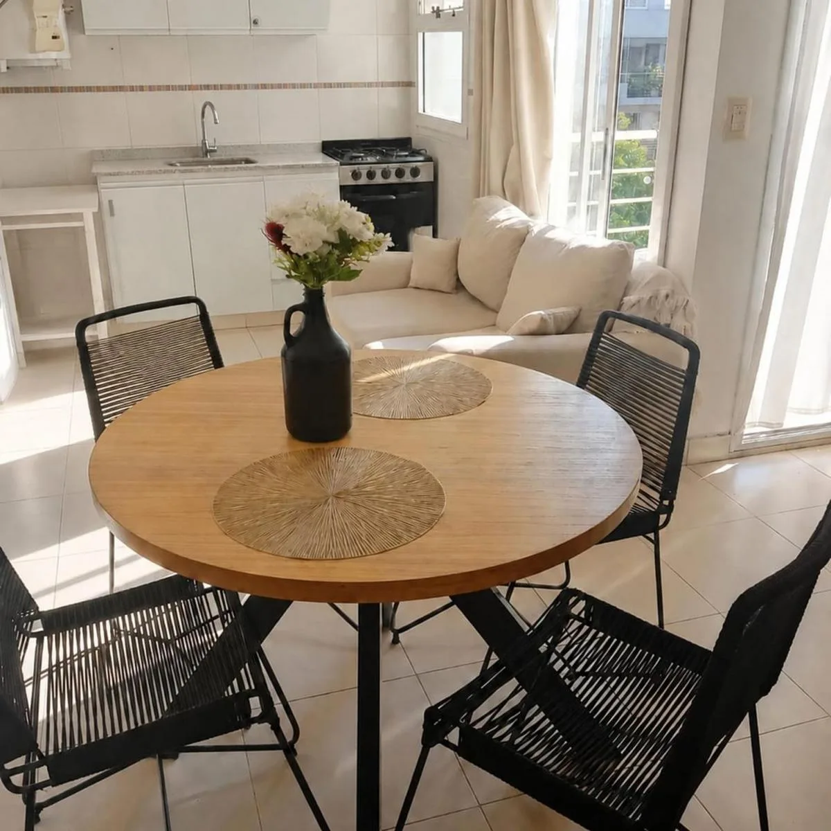 Studio 37 m², terrace balcony