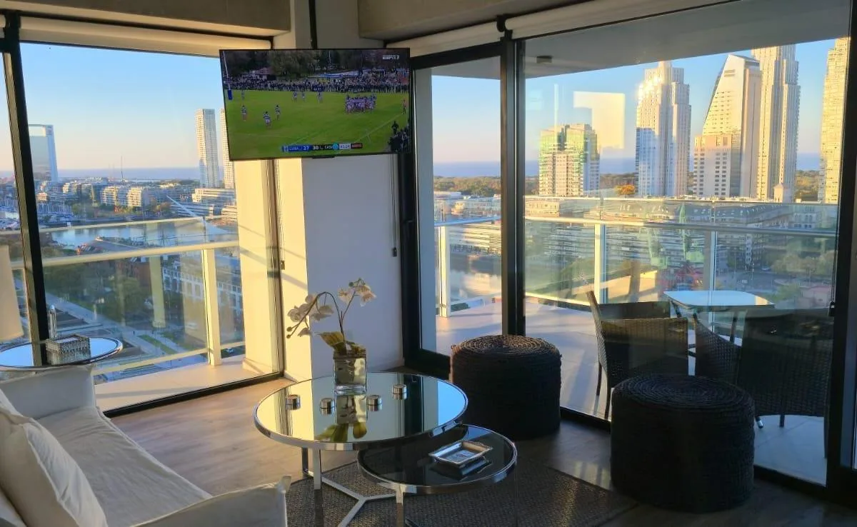 Departamento en Alquiler de 3 Ambientes en Puerto Madero Amoblado con Cochera Quartier del Bajo