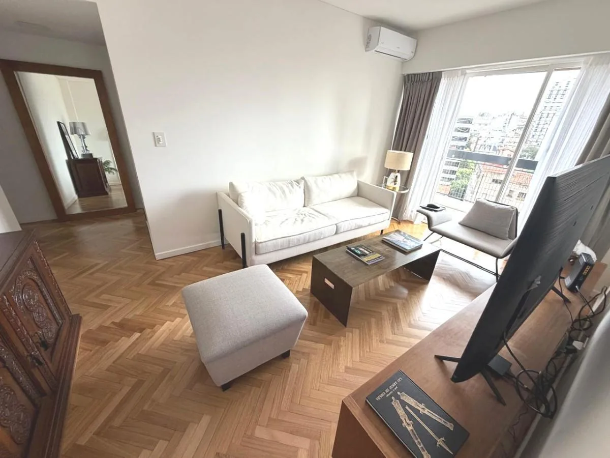 Furnished 2-room apartment with balcony