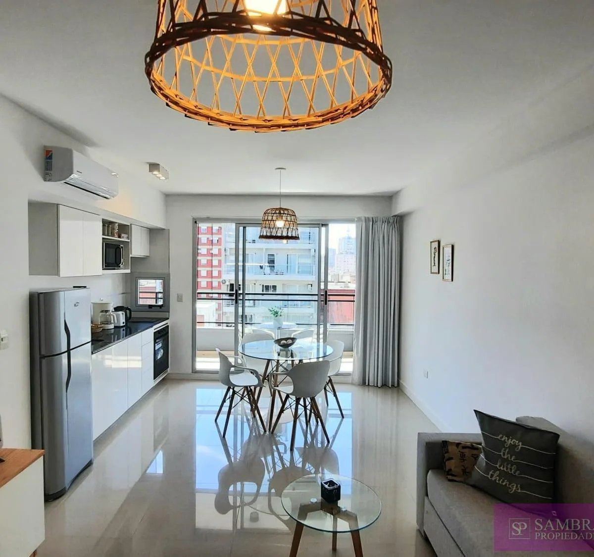 Departamento Full Amoblado/monoambiente Divisible y Amenities