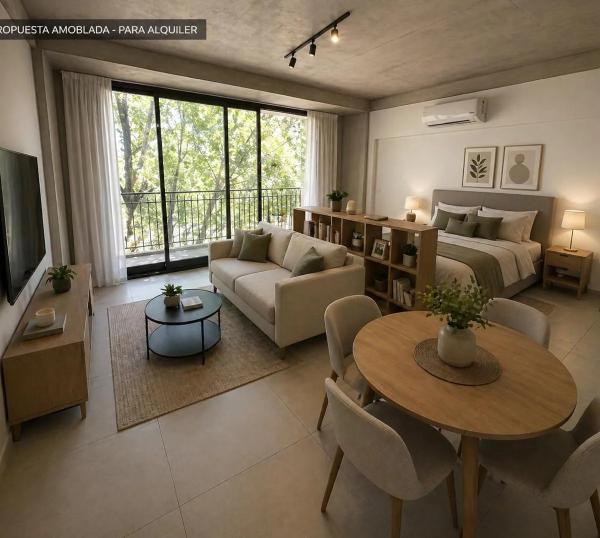 Departamento Monoambiente Colegiales, Caba, con Balcón a Estrenar