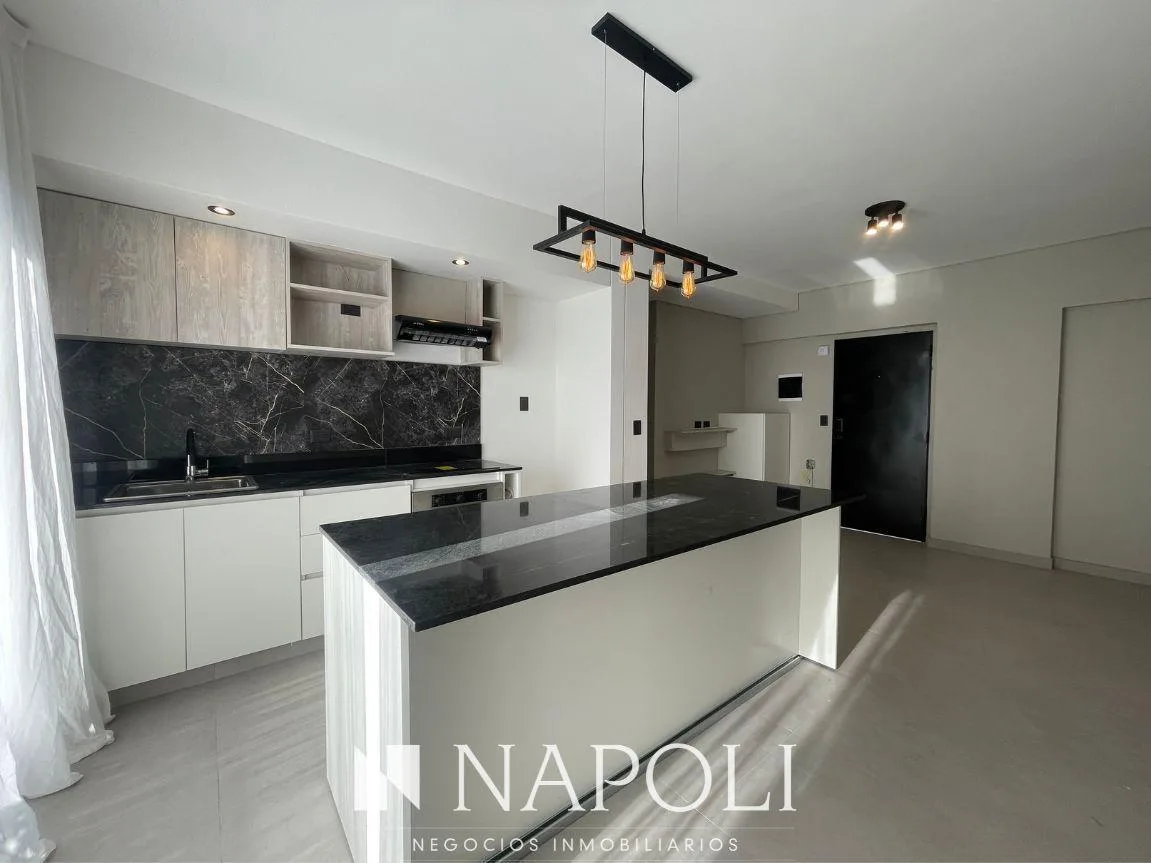 2BR with island kitchen and balcony