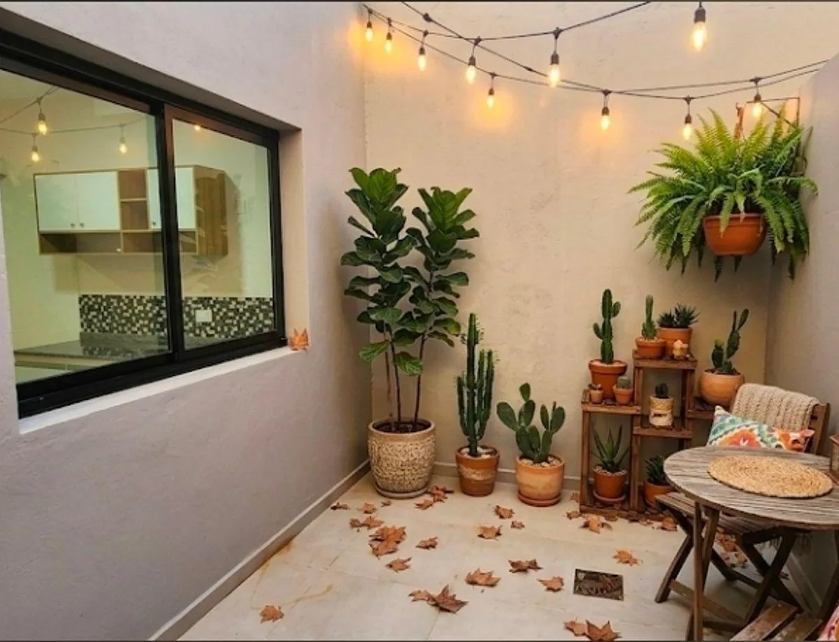 Alquiler Monoambiente - Patio y Balcón Parque Cha