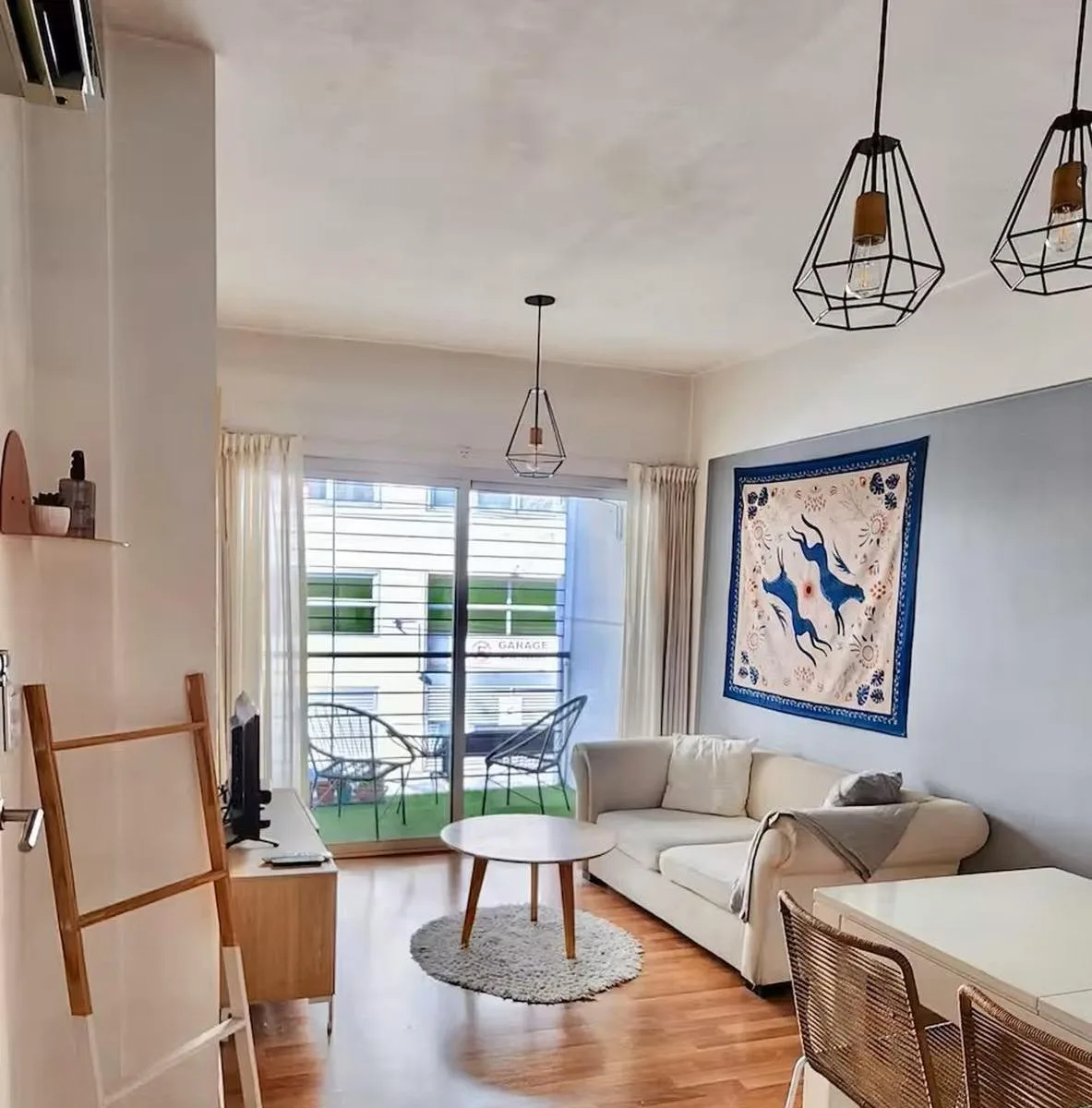 Departamento Alquiler 2 Amb Coch Colegiales Amobl