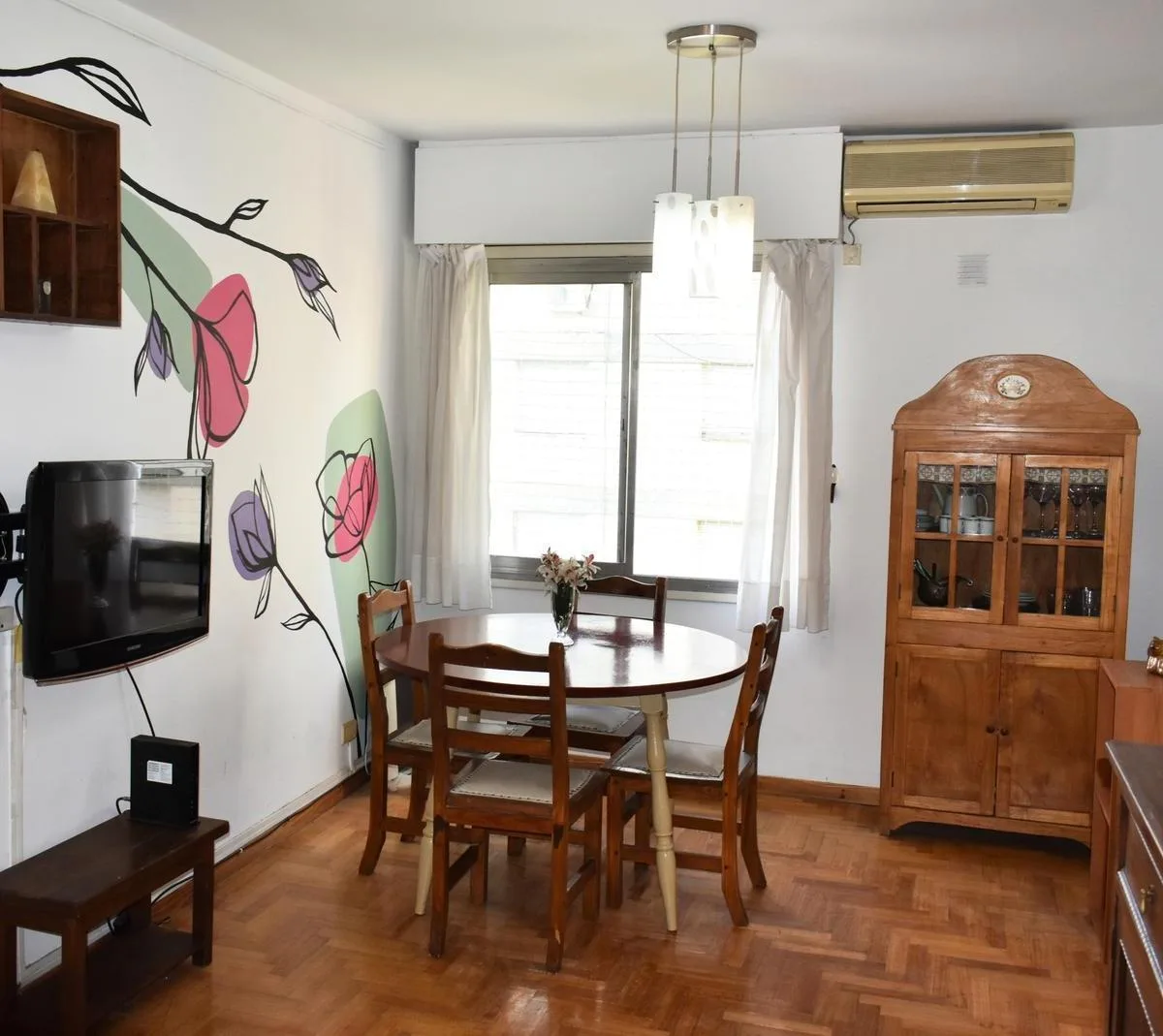 Furnished 5th-floor 2BR Belgrano R