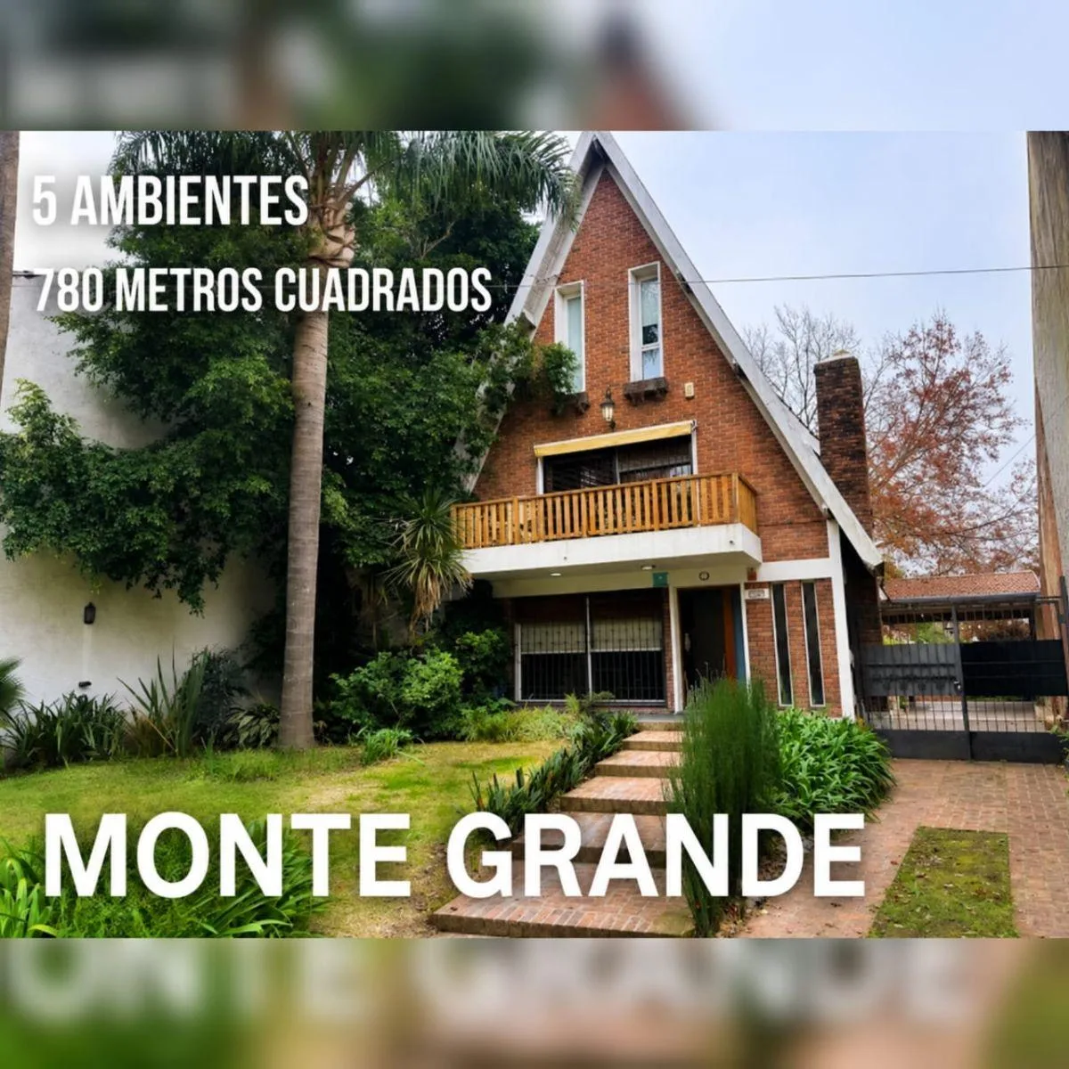 Casa Estilo Alpina en Alquiler de 5 Ambientes en Monte Grande.