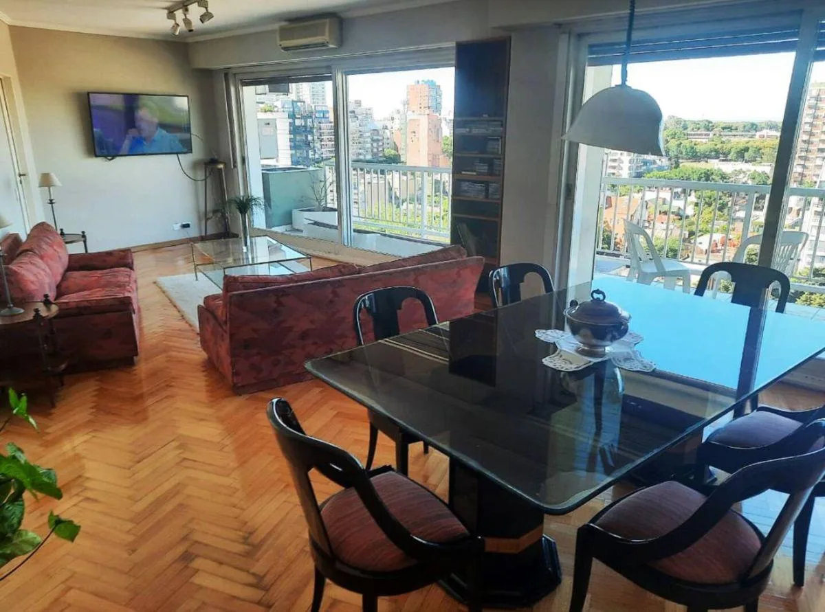 4 Dorm. Amoblado y Equipado con Balcon y Vista Al Polocapacidad Hasta 5 Personas