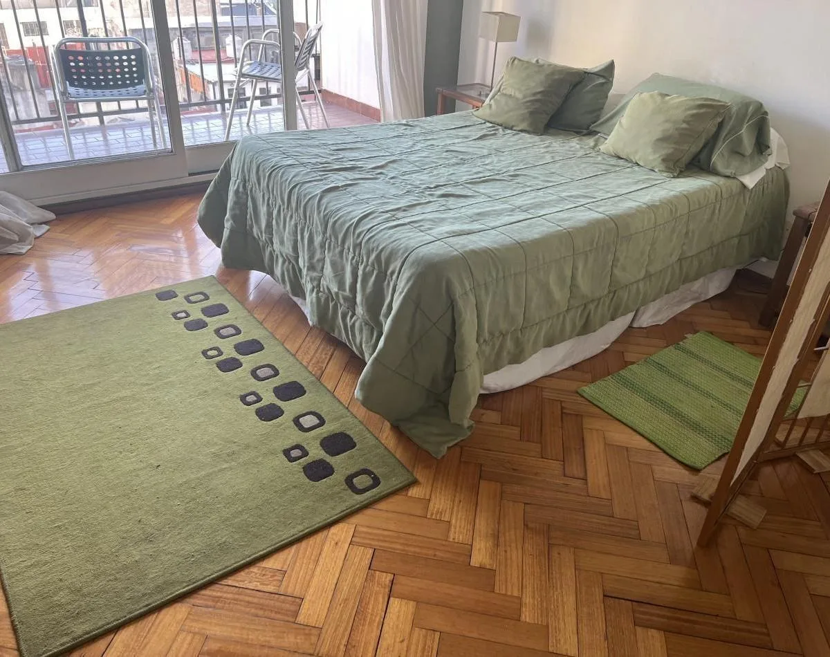 Furnished studio with balcony
