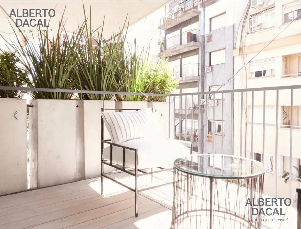 Recoleta 1 dormitorio, balcón