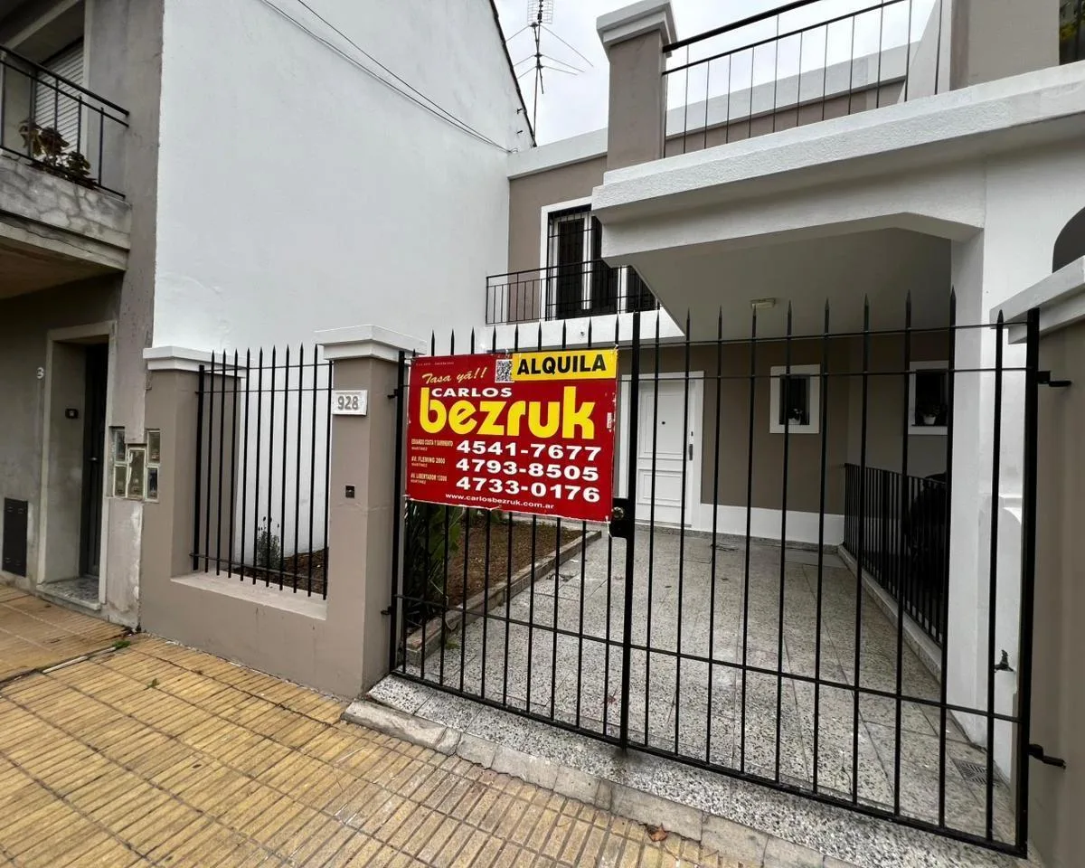 Duplex 3 Ambientes en Alquiler en Martinez