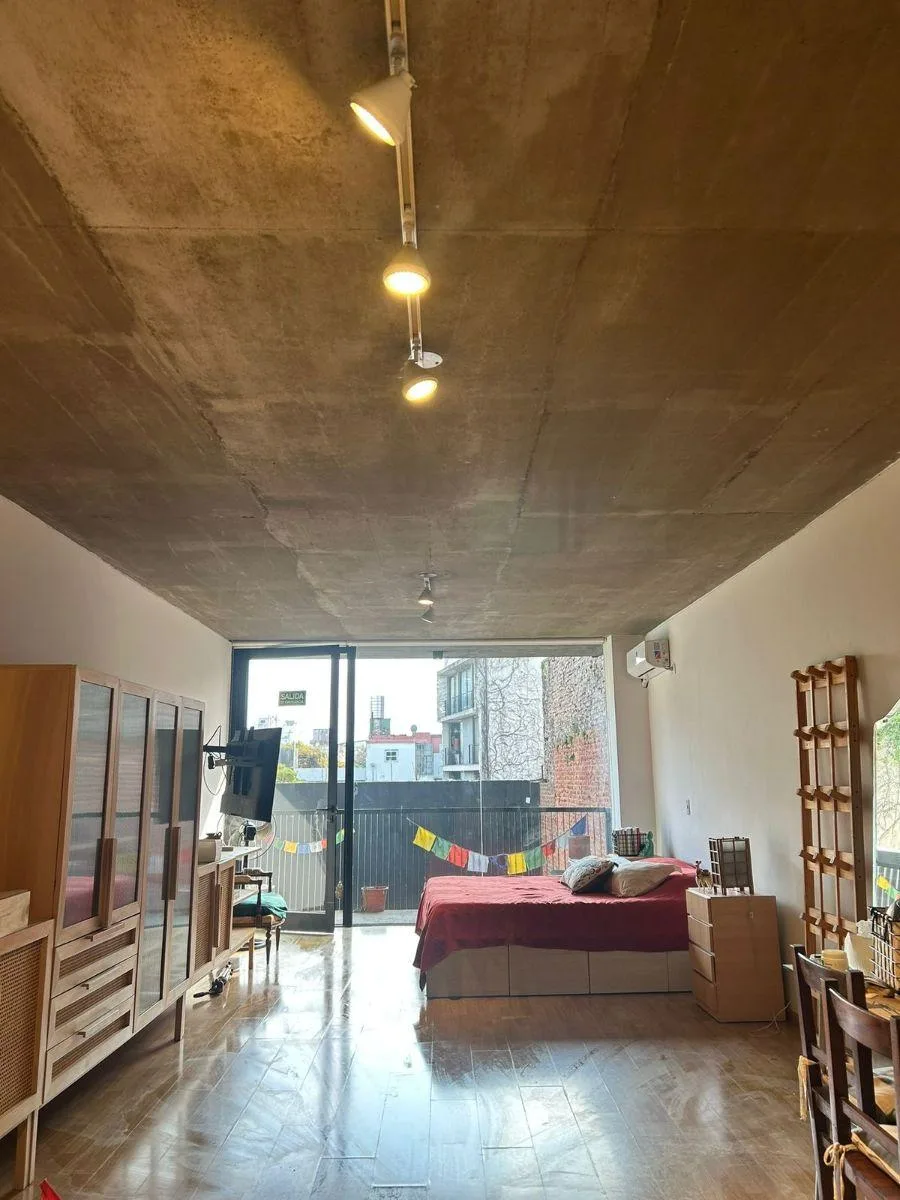 Furnished studio with balcony