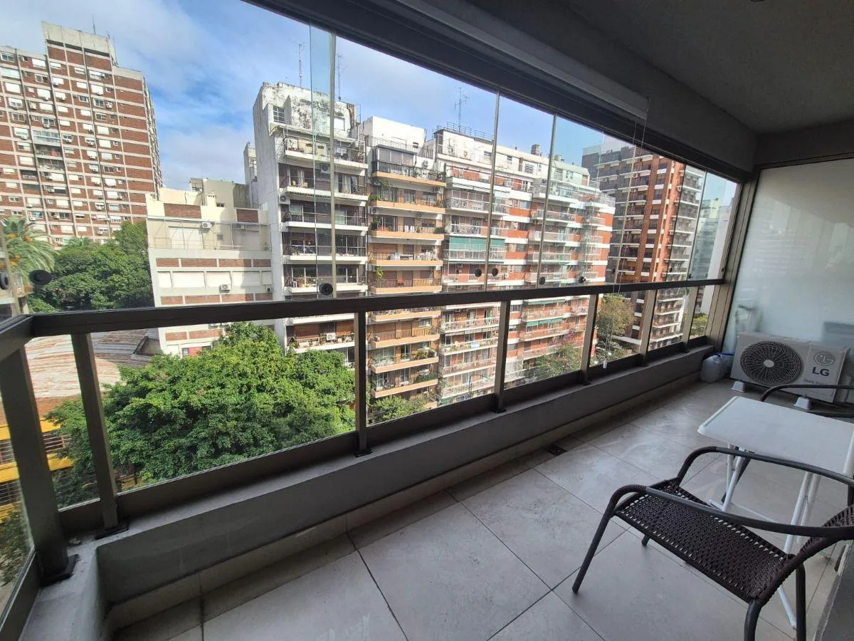 2 Ambientes en Torre My Residence con Balcon Aterrazado y Vidriado, Vista Abierta, Amenities Top