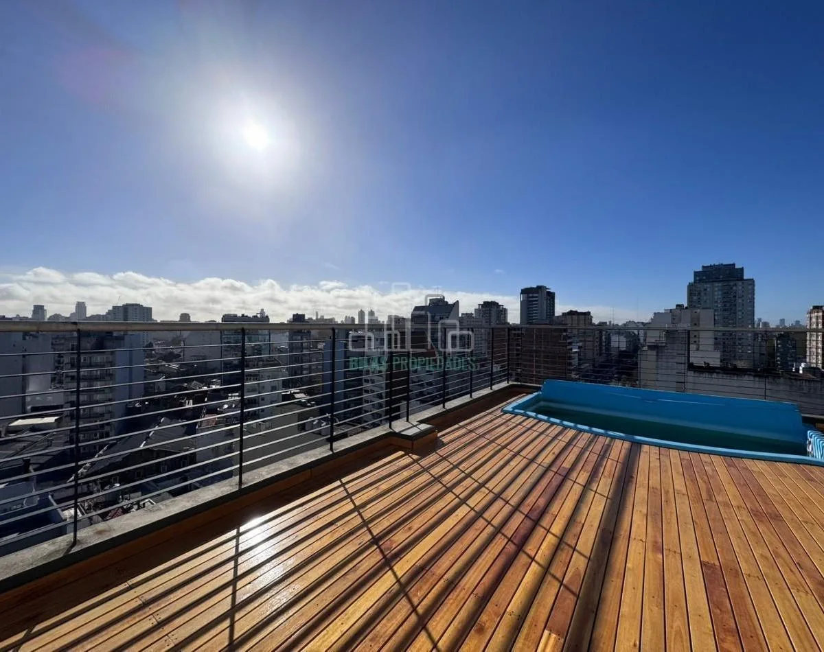 Alquiler Monoambiente con Balcon, Vista Abierta y Amenities - Apto Profesional