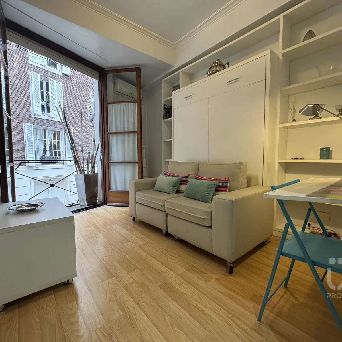 Departamento Alquiler Temporario Amoblado Mensual Recoleta La Isla 1 Ambiente