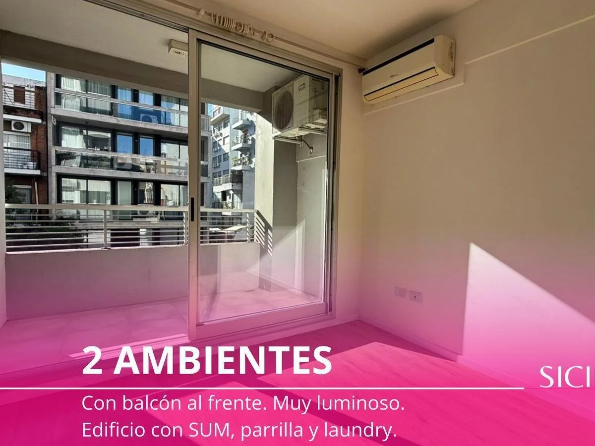 Alquiler - Departamento - 2 Ambientes - Villa Crespo - Balcón