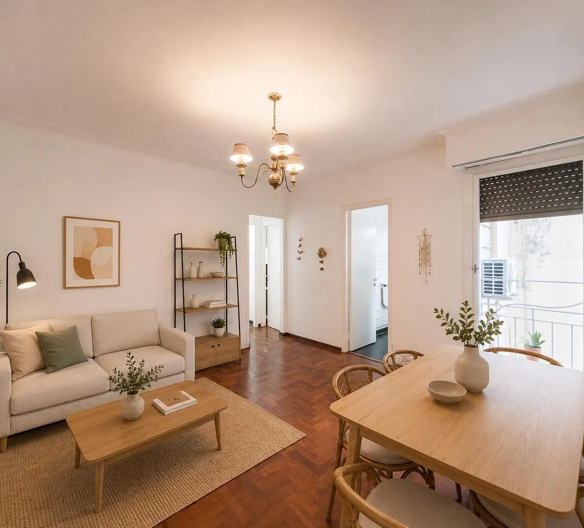 Alquiler Departamento 2 Ambientes. Amplio y Luminoso. Ideal Para Estudiante. Villa Crespo