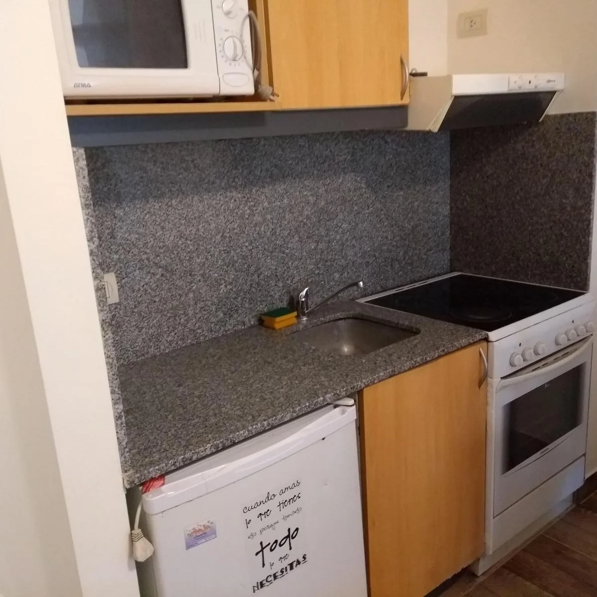 Furnished studio with balcony