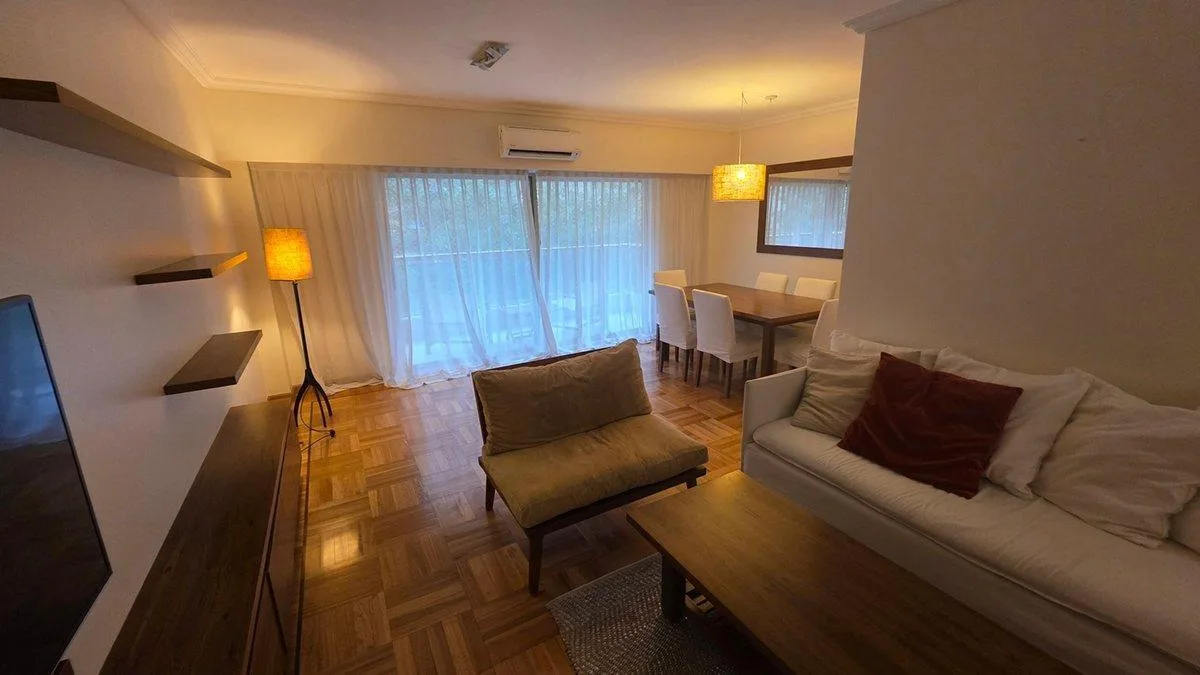 Alq Departamento 3 Amb Palermo Amenities Balcón