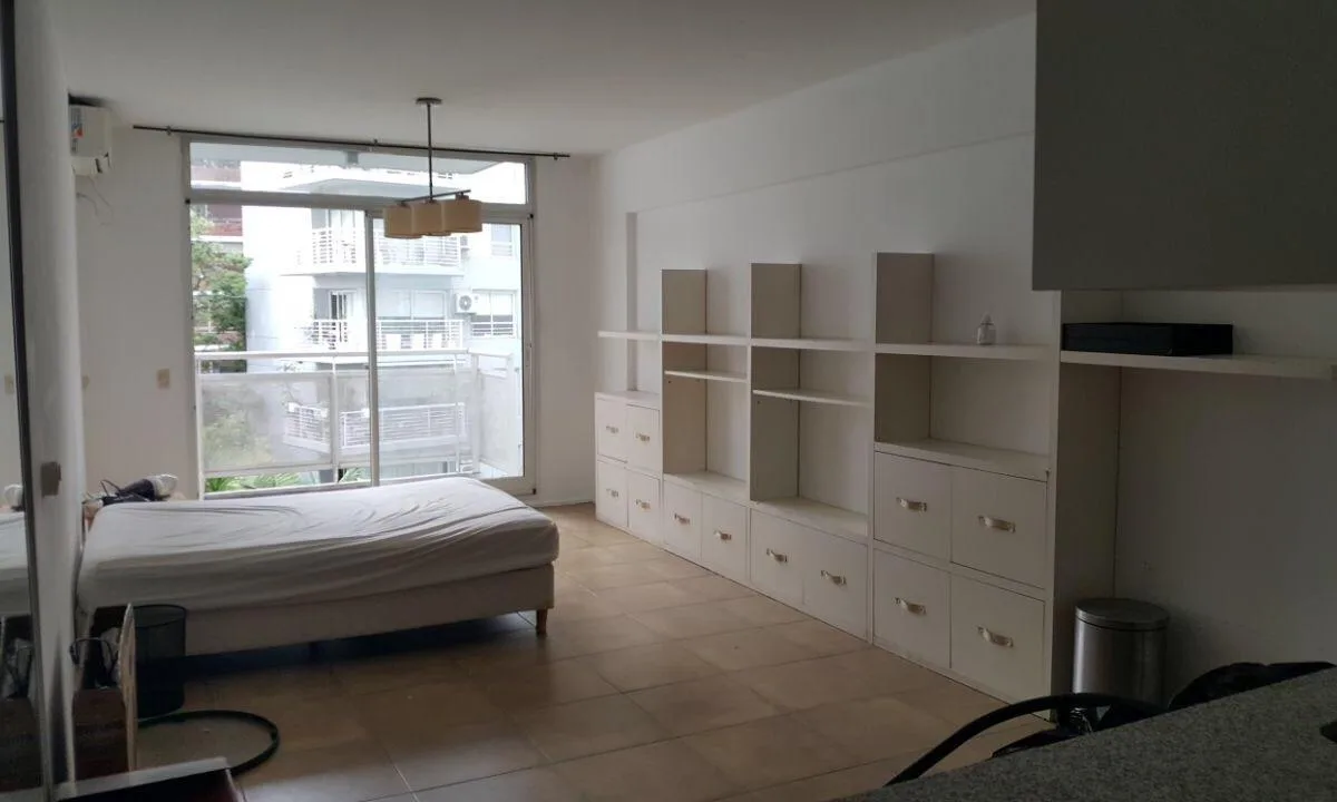 Furnished studio with balcony