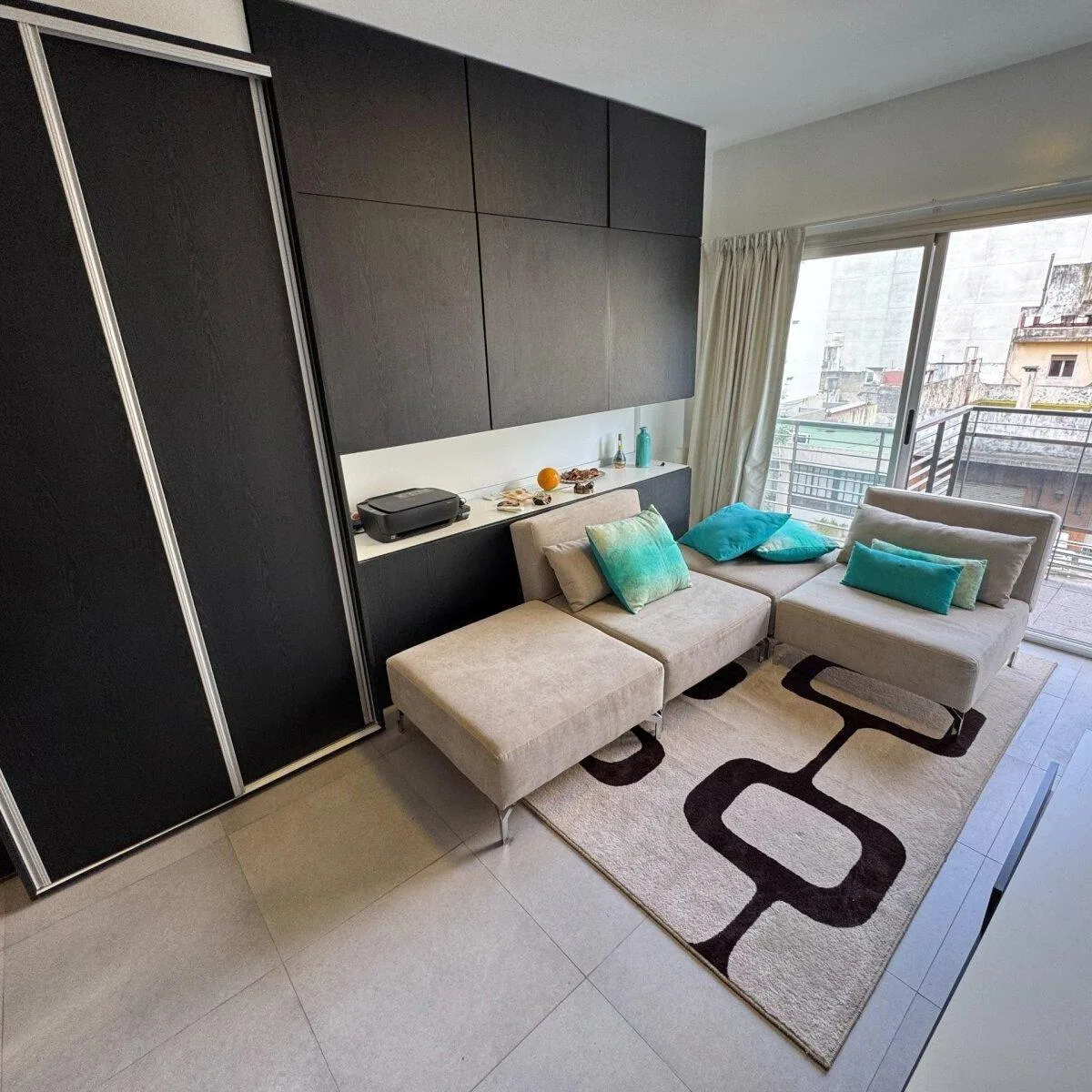 Hermoso Monoambiemnte con Balcon, en Palermo Hollywood Alquiler Temporario