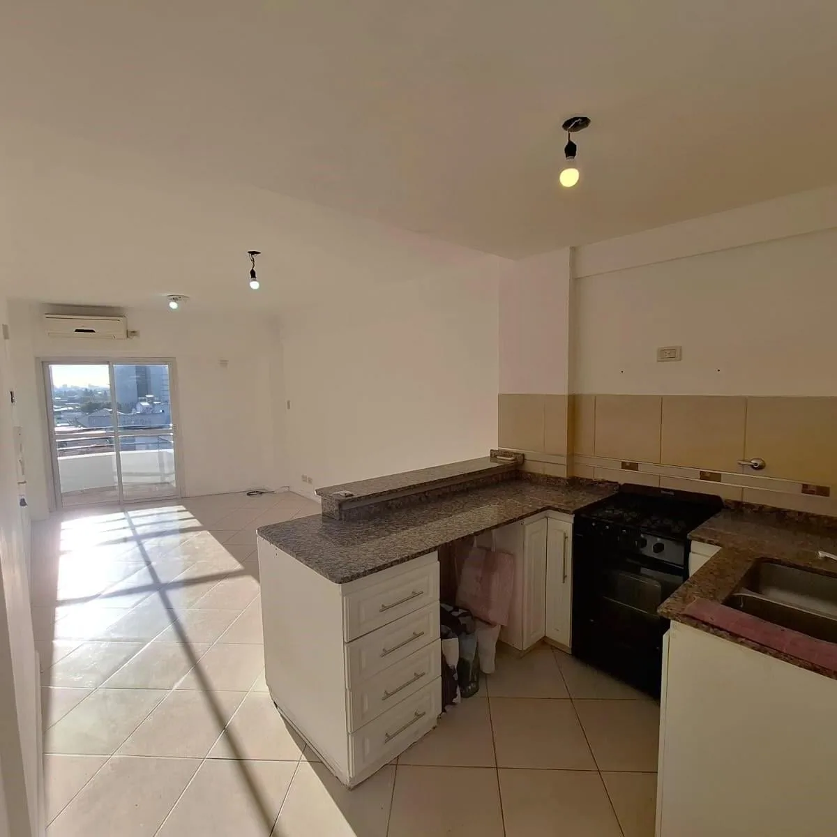 Semipiso 2 ambientes con 2 balcones