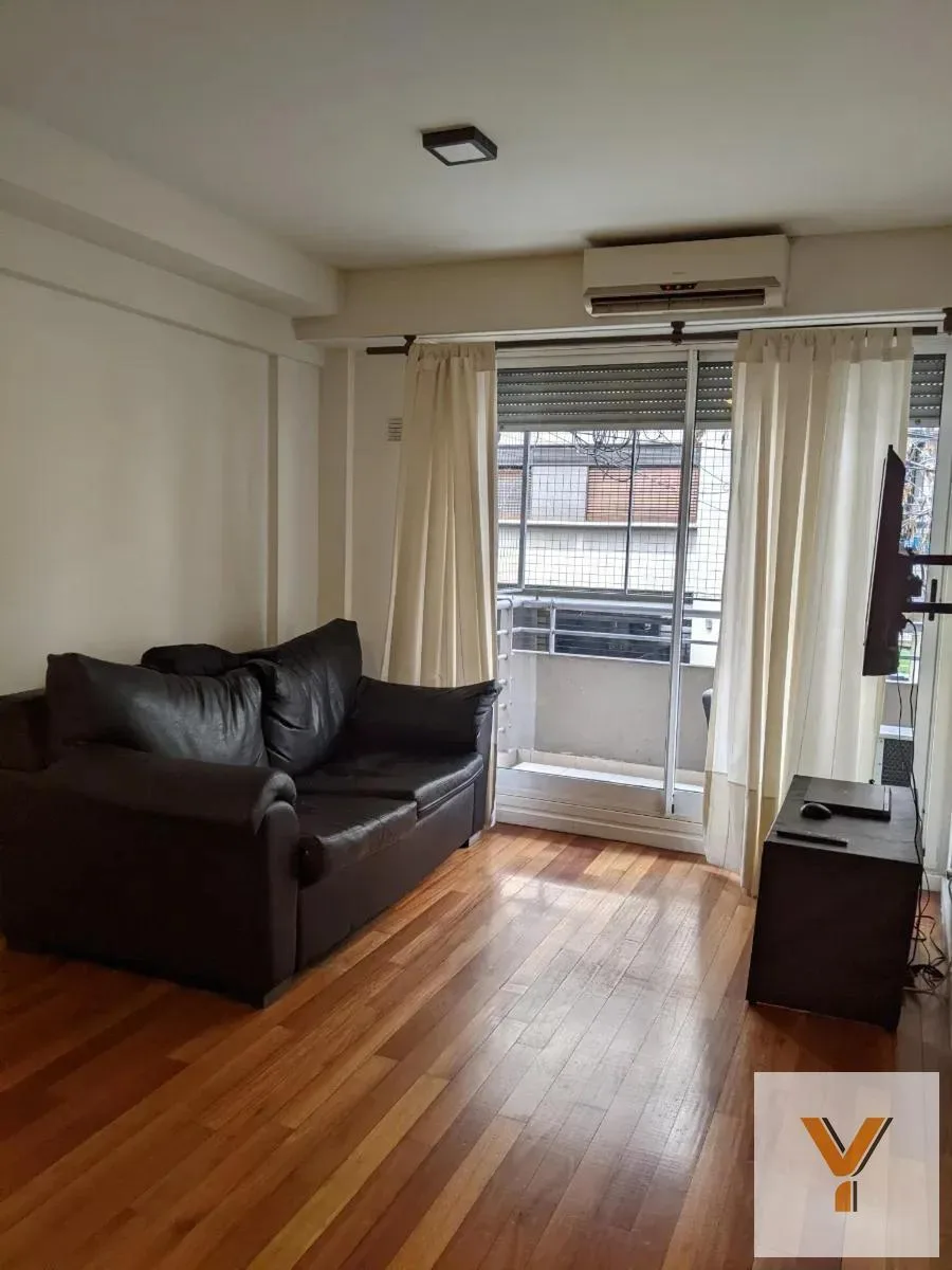 South-facing front balcony