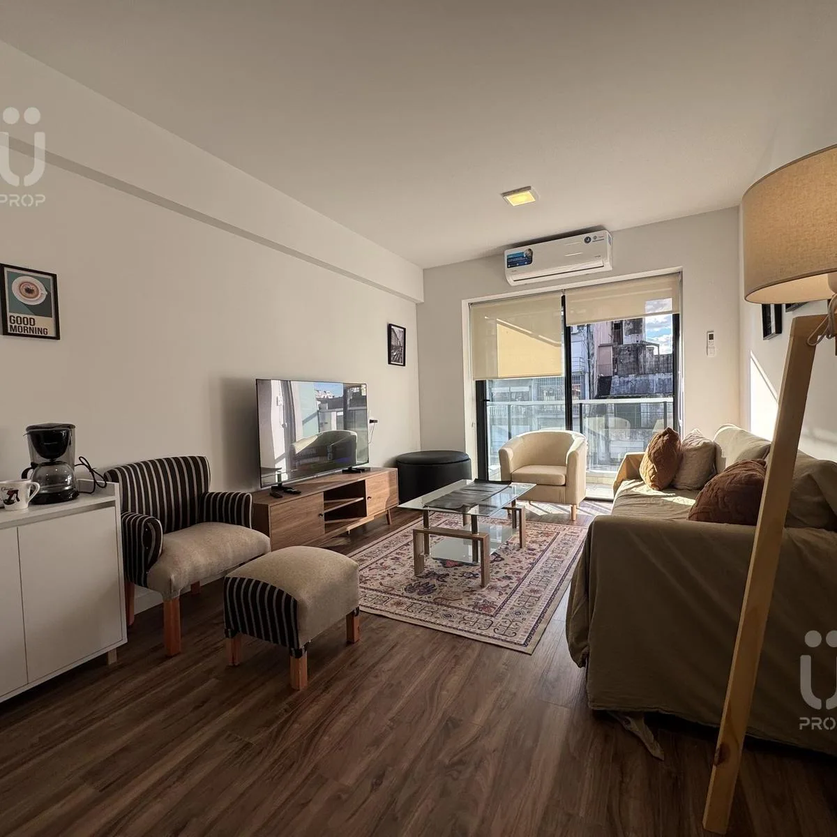 Departamento Alquiler Temporario Amoblado Mensual con Amenities San Nicolás 2 Ambientes