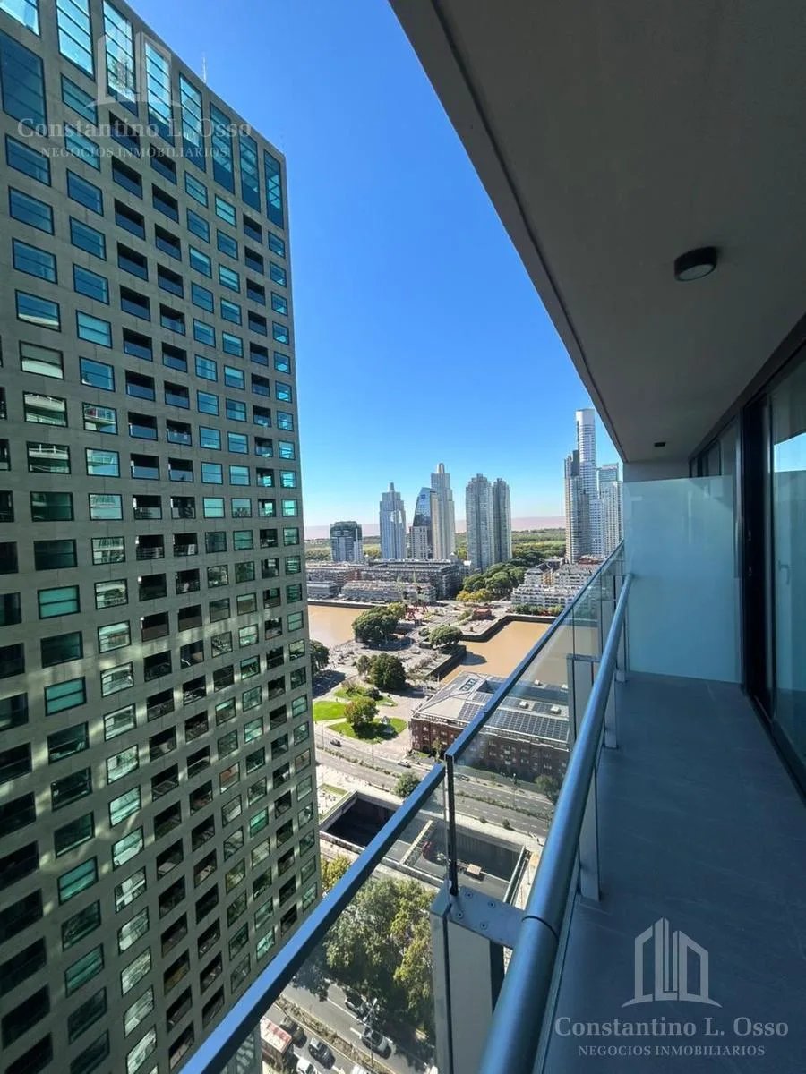 Departamento Monoambiente en Puerto Madero - Quartier - con Cochera Para Moto. Piso 29