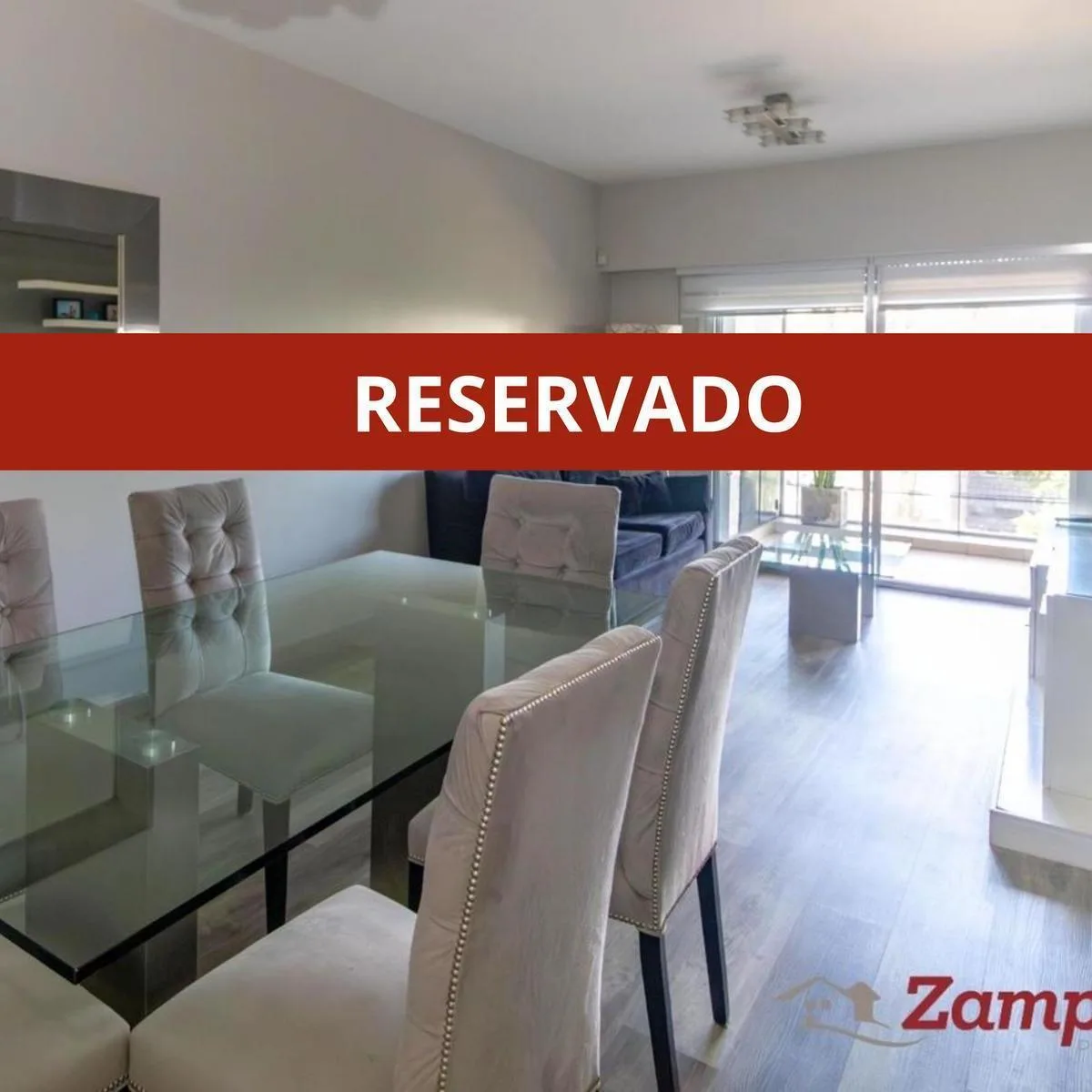 3 dormitorios, balcón con parrilla