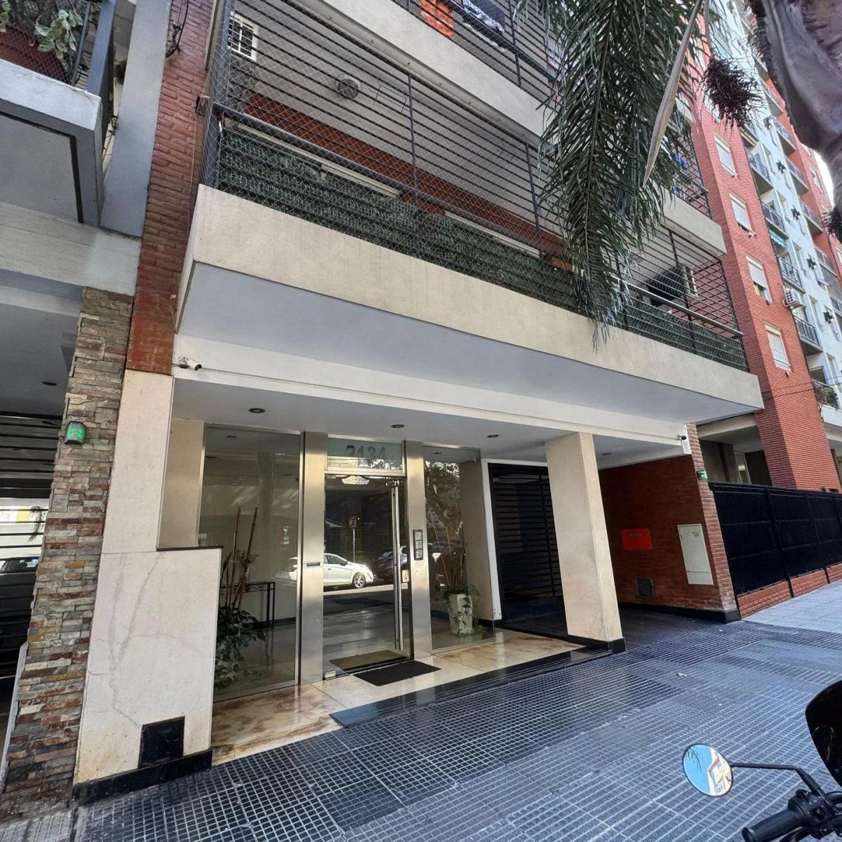 6to piso monoambiente con balcón