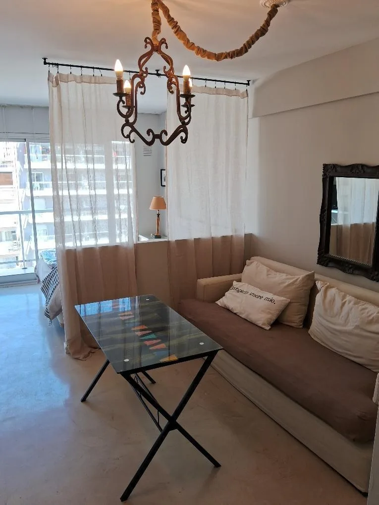 Hermoso Monoambiente Dividido, Amueblado o Semi Amueblado - Parilla Jacuzzi y Sum