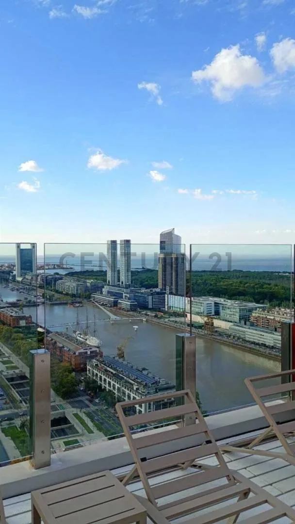 Alquiler Exclusivo Departamento Monoambiente a Estrenar Puerto Madero Cochera Moto Quartier