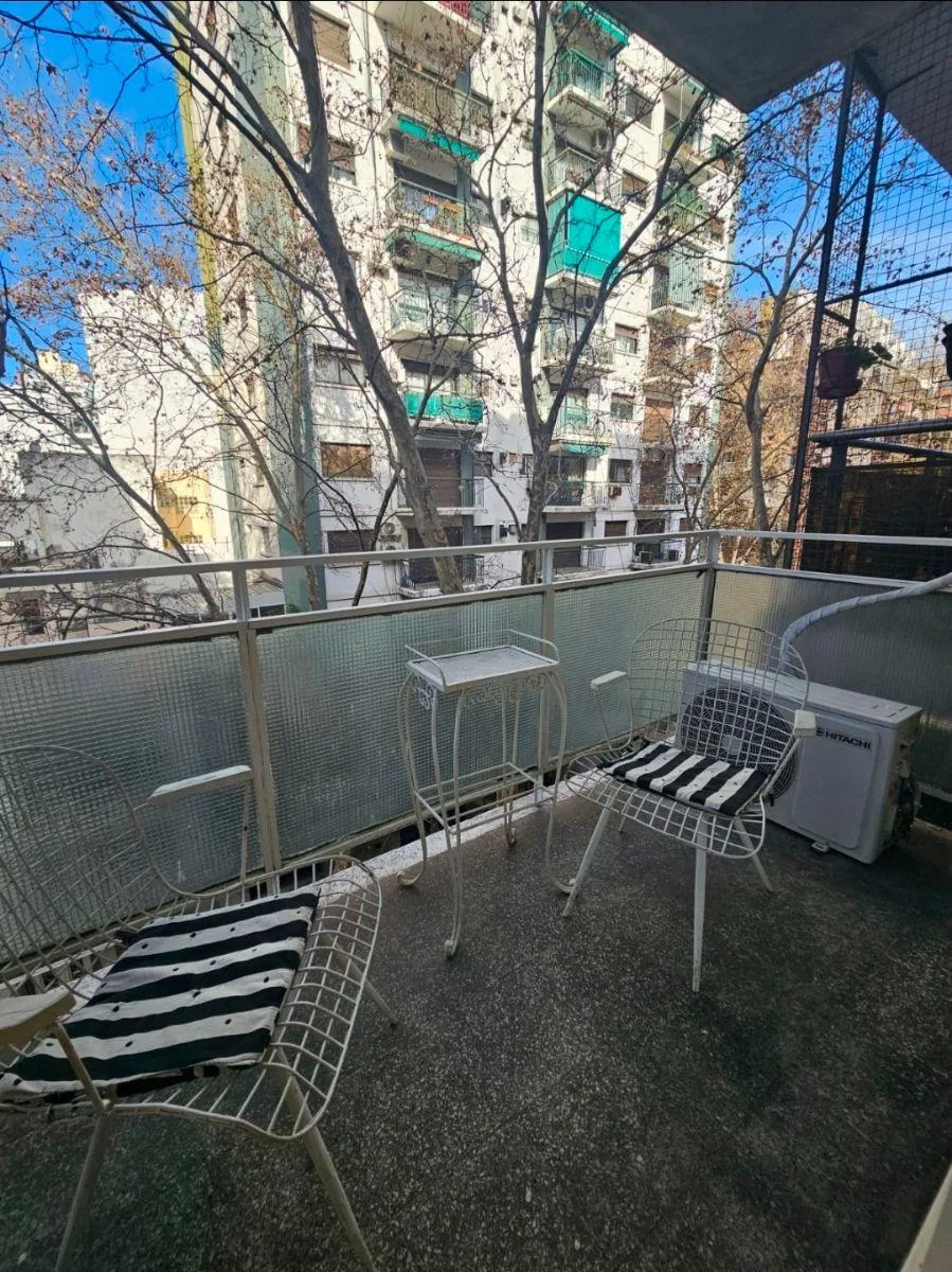 Monoambiente Amoblado en Palermo con Vista Al Frente Sin Garantía Propietaria