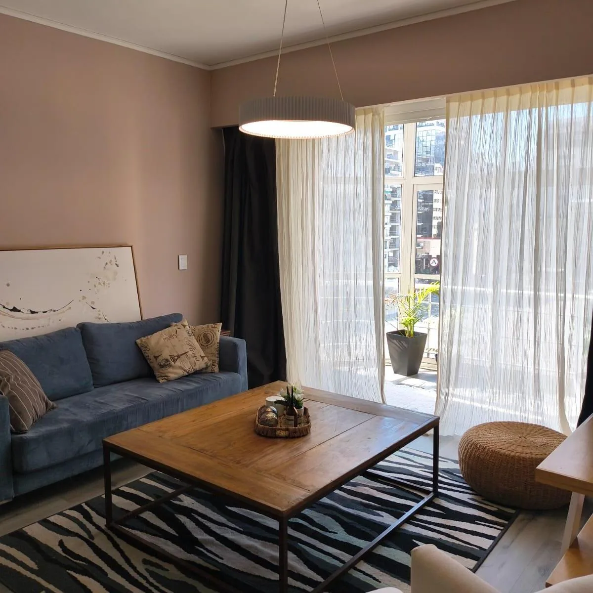 Furnished 1BR with office