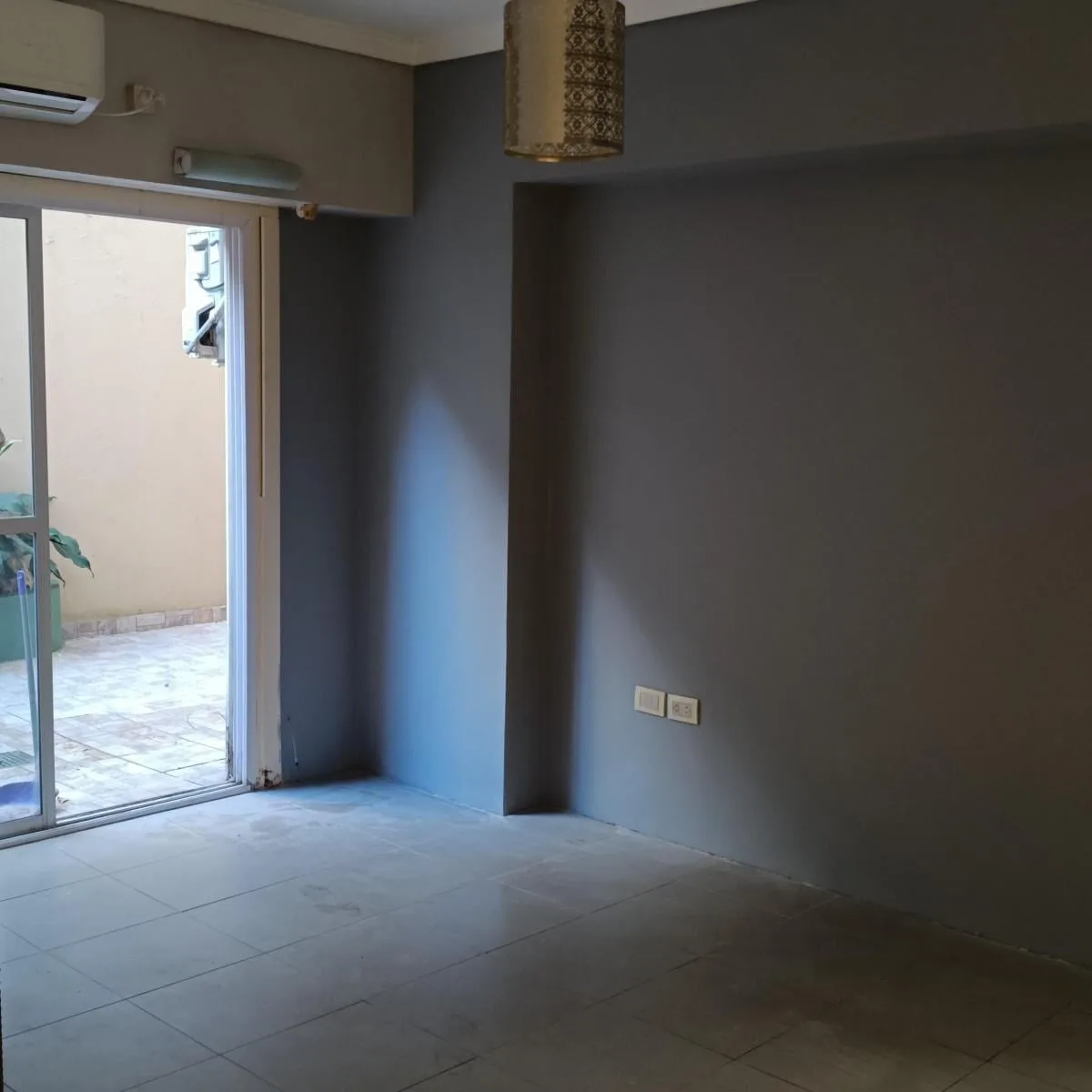 Ground floor with private patio