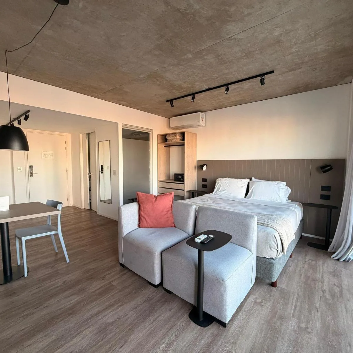 Furnished loft with balcony