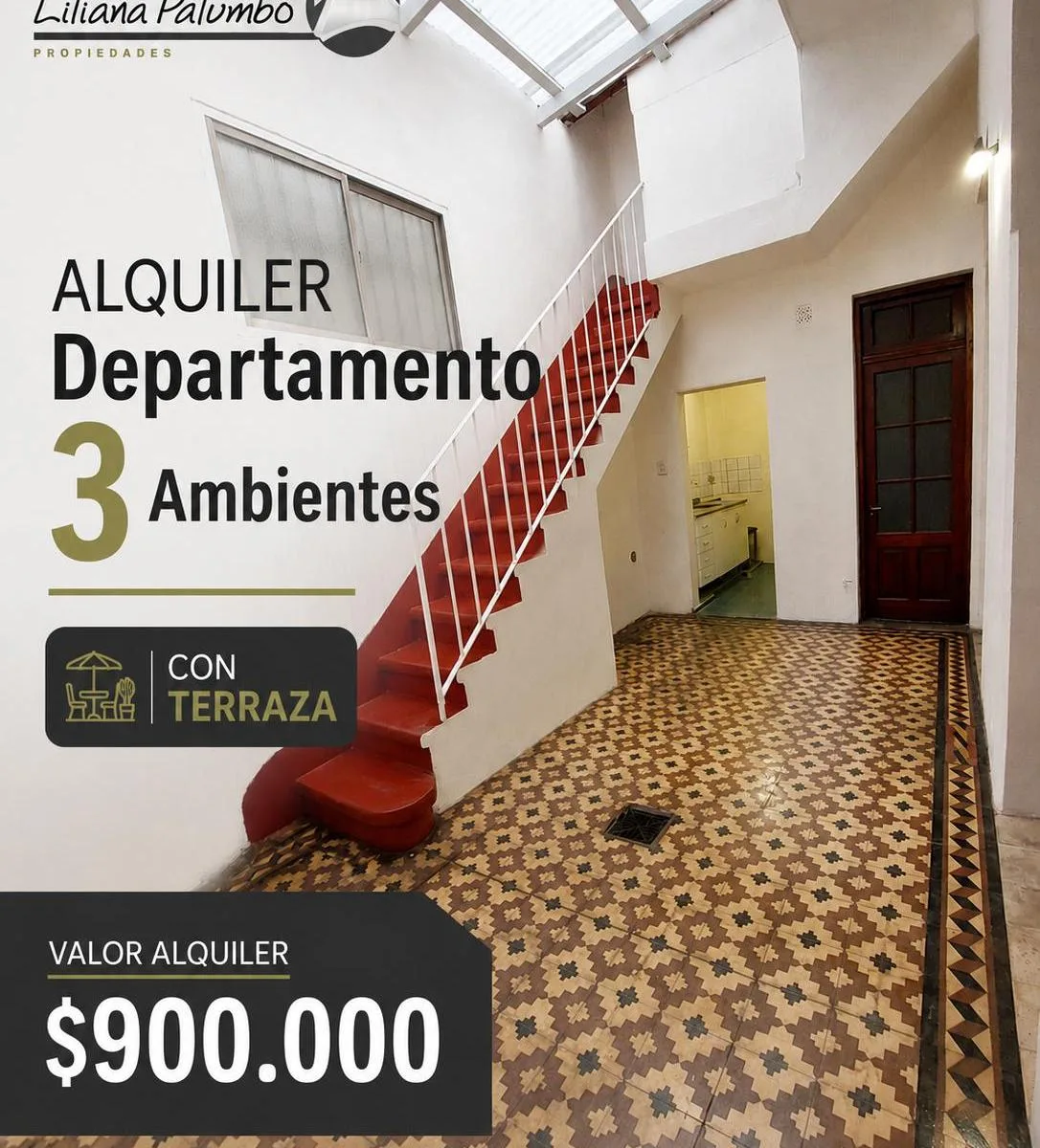 Alquiler Departamento 3 Ambientes