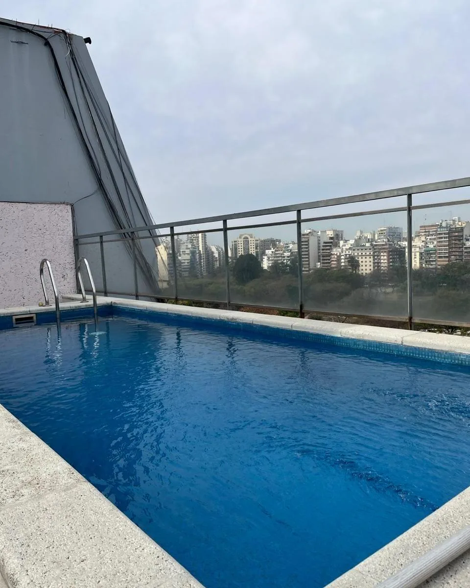 Alquiler en Palermo con Pileta y Amenities Frente Al Parque Las Heras