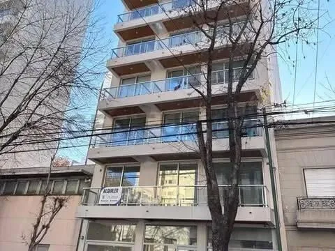 Apartment with balcony and radiators
