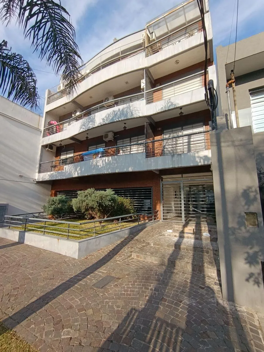 Covered parking and balcony