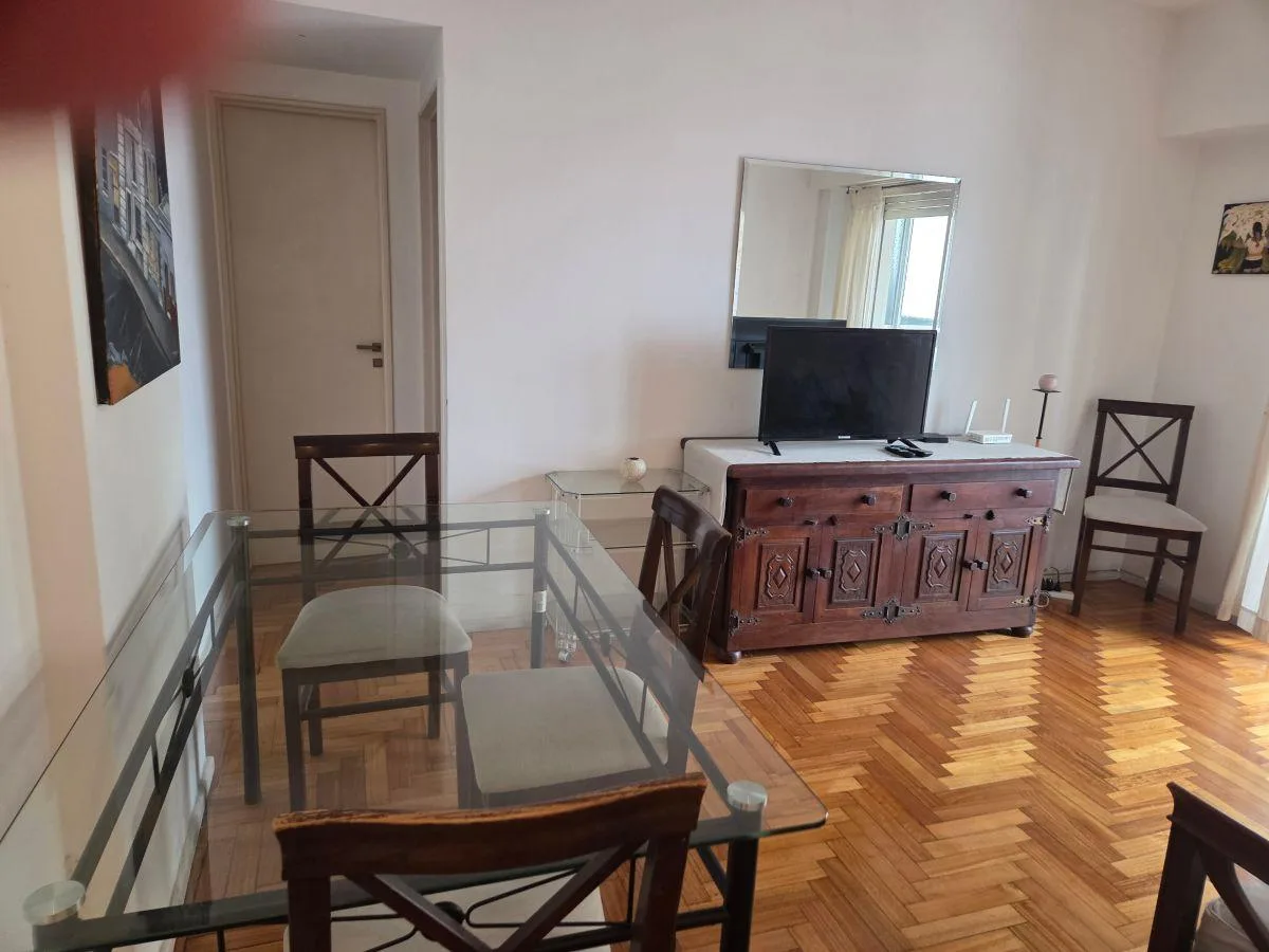 Departamento Amoblado en Alquiler Dos Ambientes en Recoleta