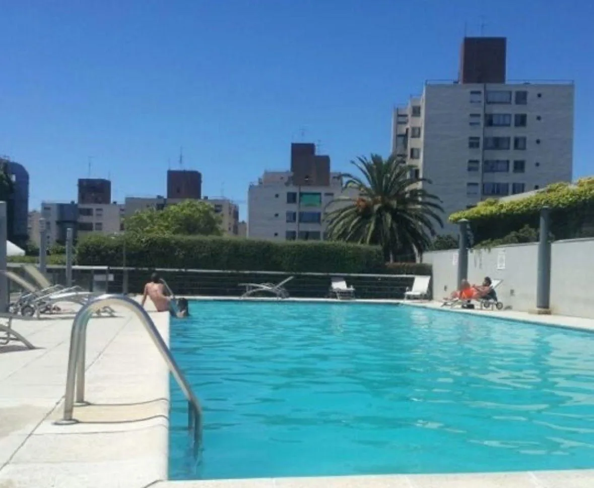 Loft con balcón terraza, piscina