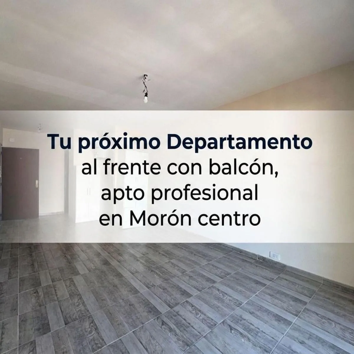 Alquiler Monoamebinte Moron Apto Profesional