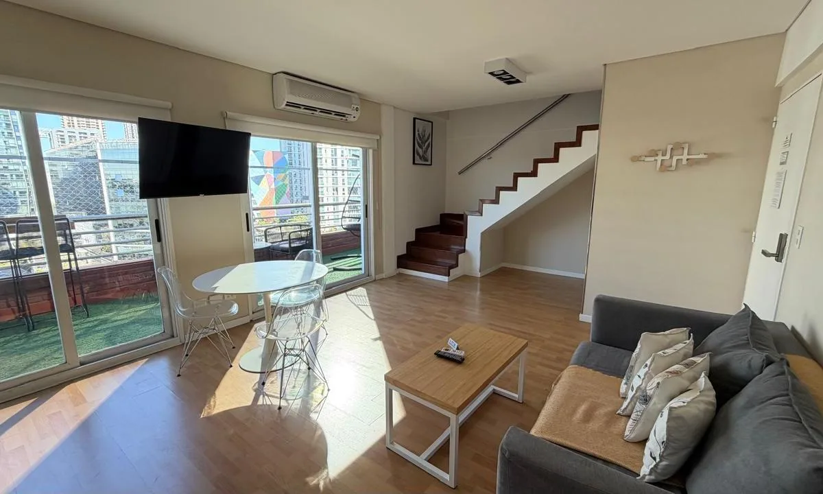 Alquiler 2 Ambientes Amoblado - Duplex - con Cochera - Vista Al Dique y Al Rio
