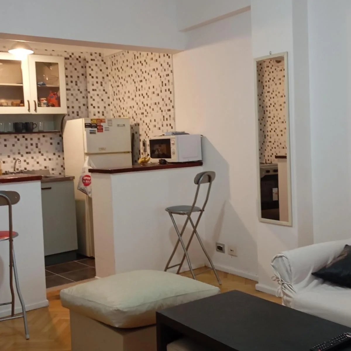 Loft with balcony and kitchenette