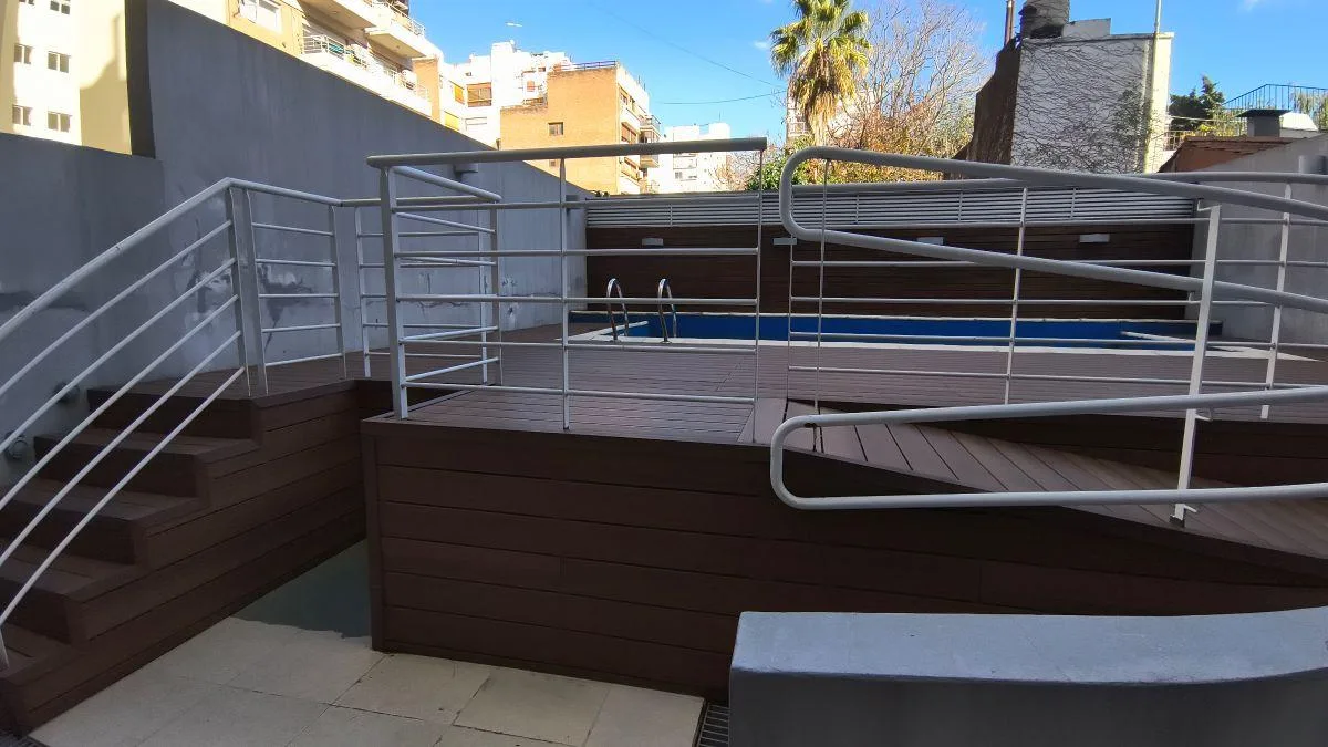 1BR with balcony and amenities
